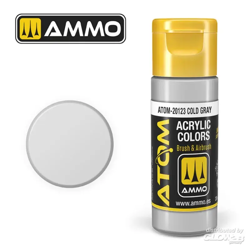 ATOM COLOR Cold Gray Acrylverf Voordeelprijs