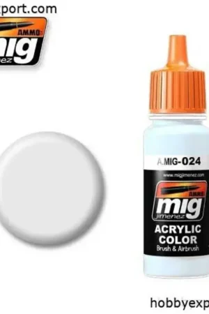 Voordeelprijs Wasbare wit camo 17ml Acrylverf