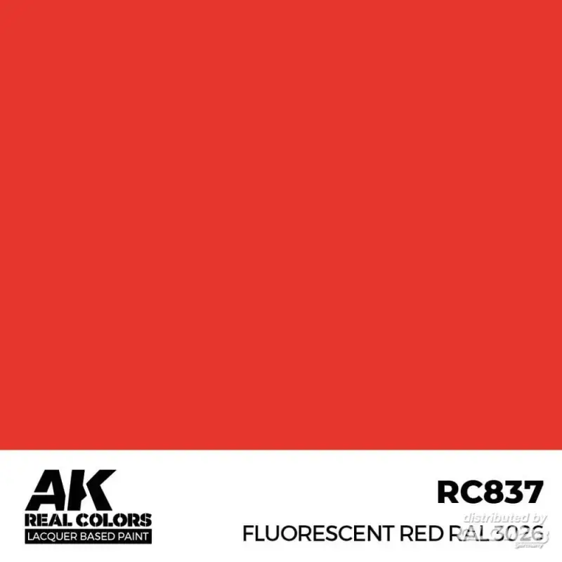 Fluorescent Red RAL 3026 17 ml. Acrylverf Nu Kopen
