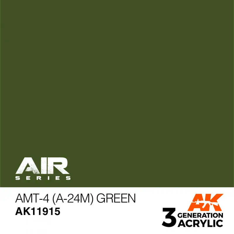 3rd generation - amt-4 a-24m green Acrylverf Beste Prijs