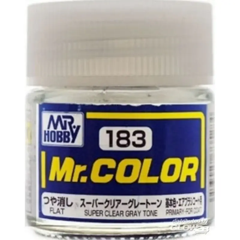 Beperkt Aanbod Mr Hobby -Gunze Mr. Color (10 ml) Super Clear Gray Tone Acrylverf