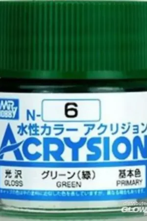 Weekendaanbieding Mr Hobby -Gunze Acrysion (10 ml) Green Acrylverf