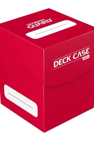 Ultimate Guard Deck Case 100+ Standard Size Red Bestel Nu