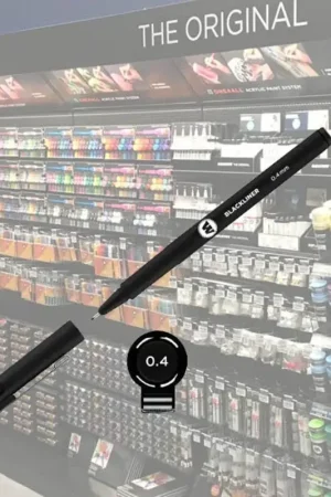 Molotow Blackliner 0.4mm Zwart Superprijs