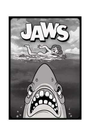 Jaws lithograph Limited Edition 42 x 30 cm Flitsaanbieding