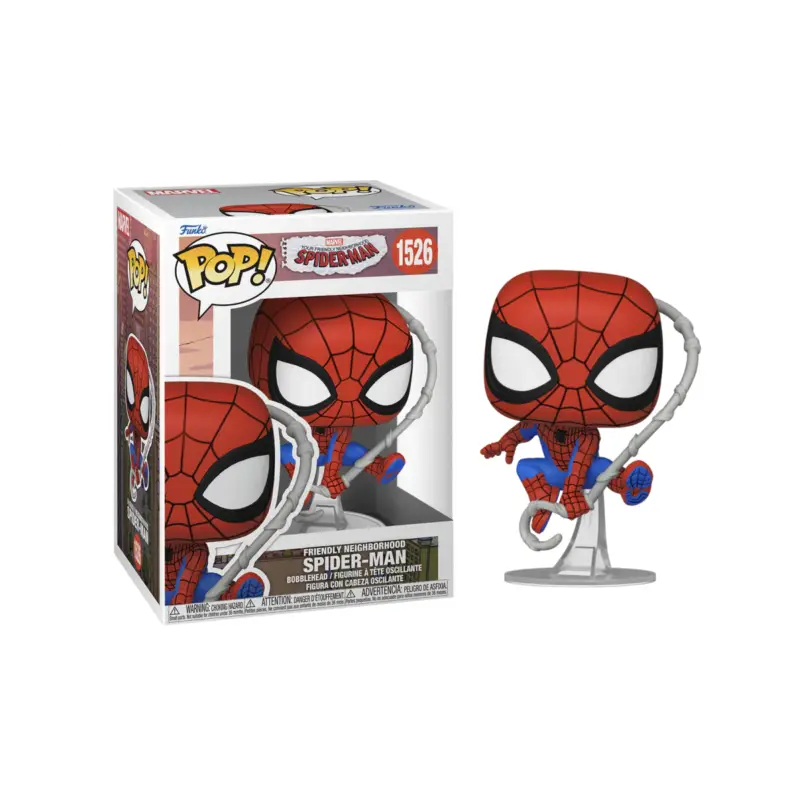 Superprijs Friendly Neighborhood Spider-Man POP! Vinyl Figure Spider-Man (Final Suit) 9 cm Pop figur