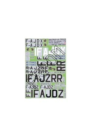 Frrom fr0x23 potez 25 south america aircraft decals (size a7). Weekendaanbieding
