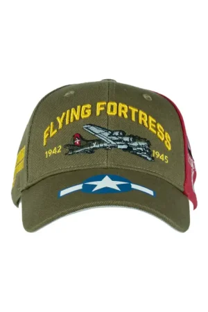 Laatste Versie B-17 Flying Fortress Embroidered/Printed Baseball Cap