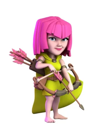 World of Clash Minix Archery figure 12 cm Figuurtje Goedkoop