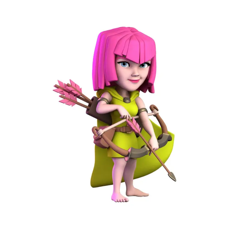 World of Clash Minix Archery figure 12 cm Figuurtje Goedkoop