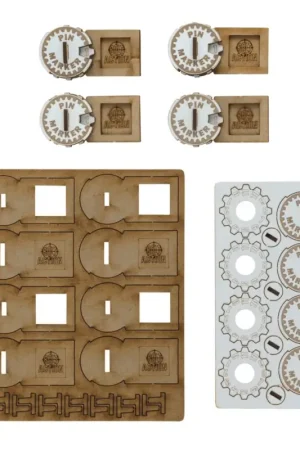 Beperkt Aanbod Bolt Action MDF Unit Pin Markers Figuur spellet
