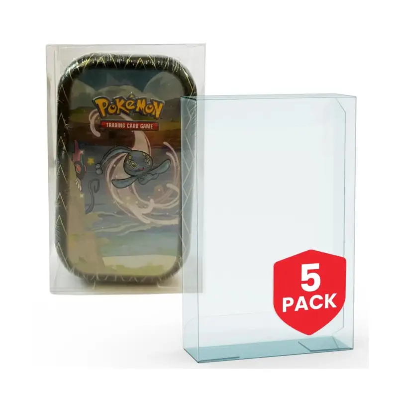 Aanbieding EVORETRO - PET Protector For Mini Tin Pokemon 5pc