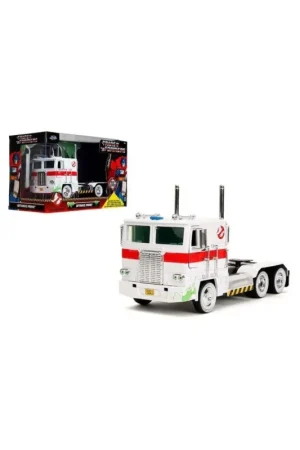 Betaalbaar Jada 35572 miniature optimus prime x ecto-1 graphics bi-color transformers 1/24 Miniatuurr