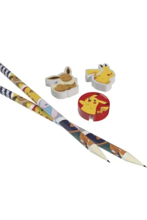 POKEMON - Stationery Set - 5pc Beste Prijs