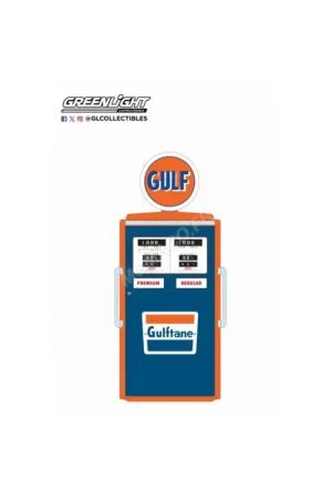 Double fuel pump tokheim 350 twin 1954 "gulf" Op = Op