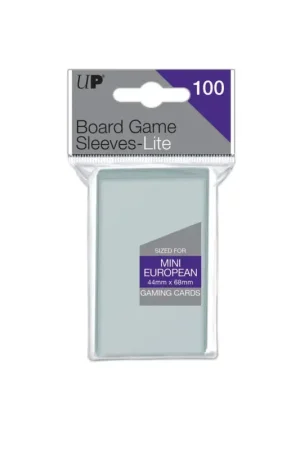 Ultra Pro - Bag of 100 card sleeves for small format European board games (44 x 68 mm) Voordeelprijs