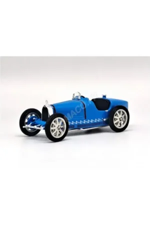 BUGATTI TYPE 35 BLUE (New decoration - Without spare wheel) Miniatuur Finale Uitverkoop