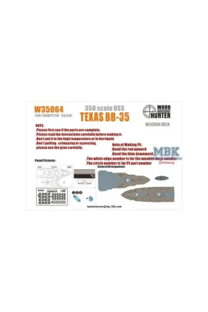 USS TEXAS BB-35 (Trumpeter 05340) Koop Vandaag