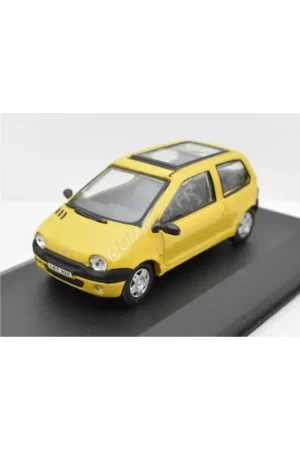 Renault twingo yellow Miniatuur Snelle Levering