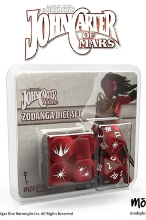 Must-Have John Carter of Mars RPG Zodanga Dice Set