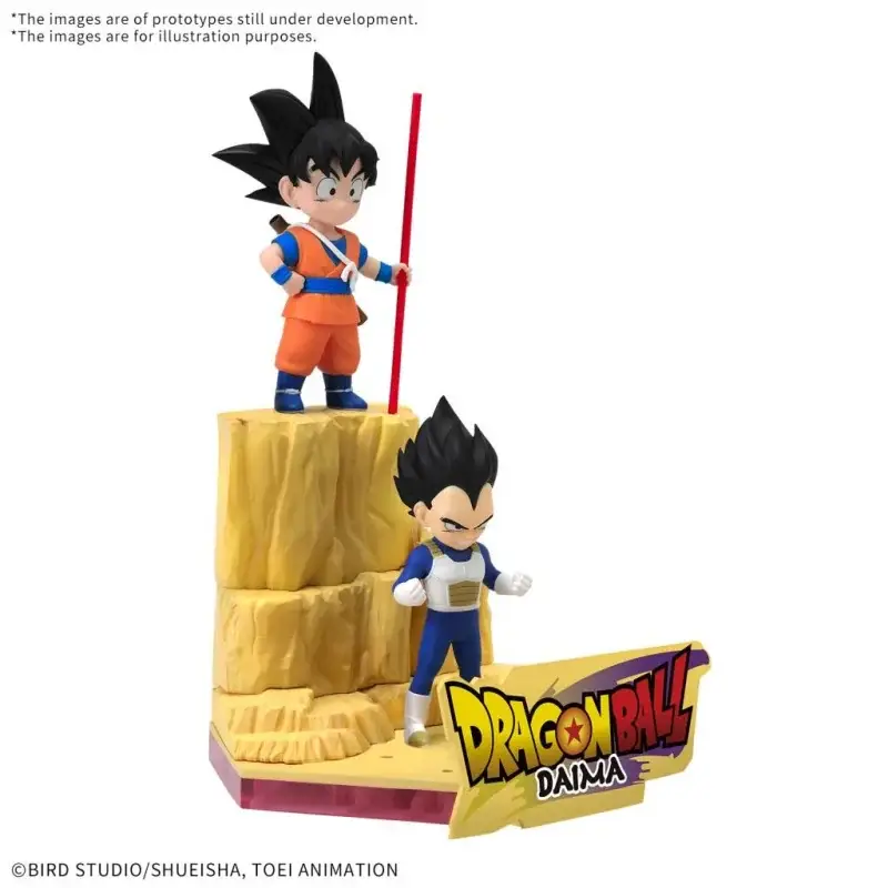 Betaalbaar DRAGON BALL DAIMA - Son Goku (Mini) & Vegeta (Mini) - Model Kit