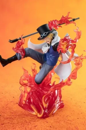 Direct Verzonden One Piece - Sabo Extra Battle: Fire Fist Rook Check Figuarts Zero 19 cm Figuurtje