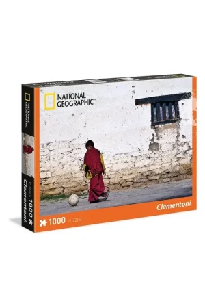 Clementoni - Puzzle 1000 National Geographic Young Buddhist Monk Puzzel Finale Uitverkoop