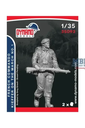 French Commando Kieffer Marching No.1 Figuren Hoge Kwaliteit