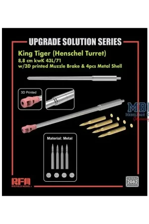 Upgrade set King Tiger (Henschel Turret) Aanbieding