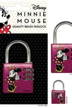 DISNEY - Hangslot met code - Minnie Mouse Tijdelijk Beschikbaar