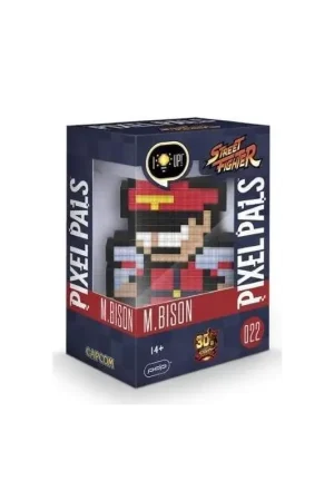 PIXEL PALS Oplichtende verzamelfiguren - Street Fighter - Bison Figuurtje Koop Online