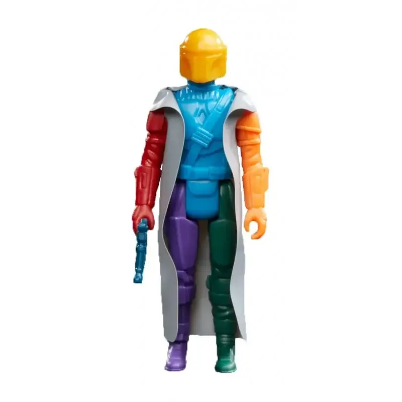Star Wars: The Mandalorian Retro Collectie The Mandalorian (Prototype Editie) 10cm Gecertificeerd