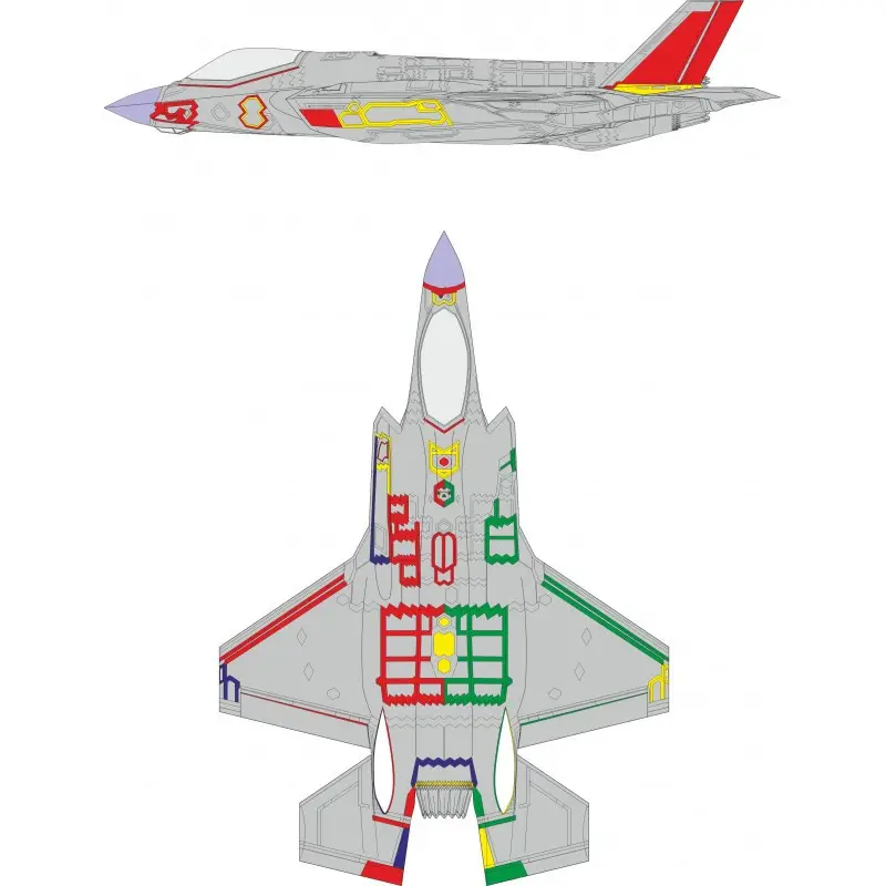 Op = Op Lockheed-Martin F-35A RAM coating early 1/48 (designed to be used with Tamiya kits) MARCH RELEASE EXPECTED TO BE IN STOCK LATE F
