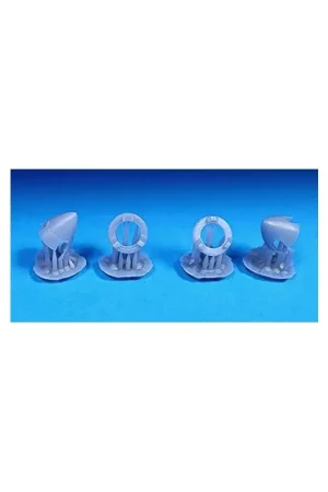 Rechtstreeks Van De Fabrikant Spitfire Vb/Vc Corrected Spinners (Airfix) This set consists of accurate and detailed 3D printed de Havilland