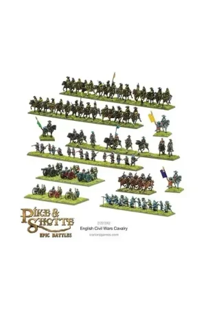 Pike & Shotte Epic Battles - English Civil Wars Cavalry Battalia Figuur spellet Hoge Kwaliteit