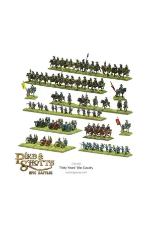 Hete Deal Pike & Shotte Epic Battles - Thirty Years War Cavalry Battalia Figuur spellet