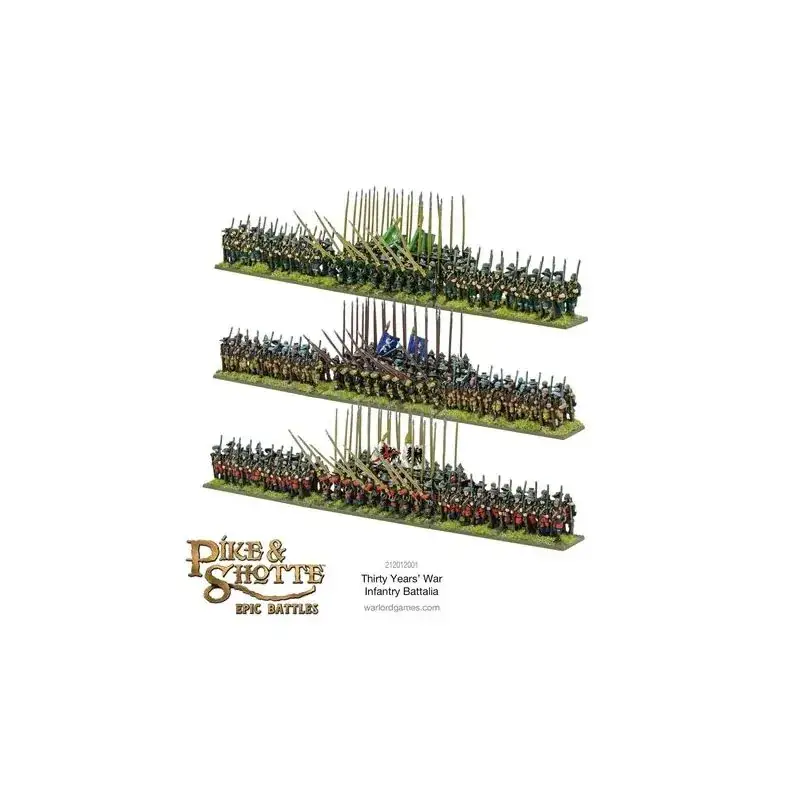 Meest Verkocht Pike & Shotte Epic Battles - Thirty Years War Infantry Battalia Figuur spellet