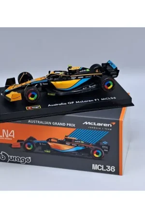 Mclaren f1 mcl36 4 lando norris 2022 (premium verpakking) Miniatuur Koop Online