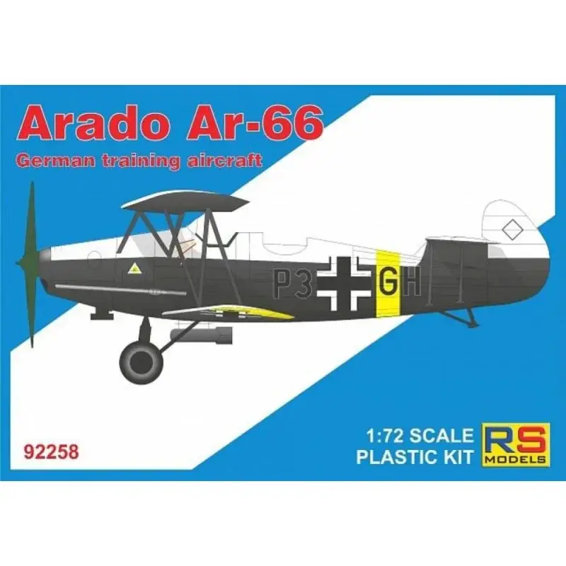 Nu Kopen RS MODELS: 1/72; Arado Ar-66C Schaalmodel