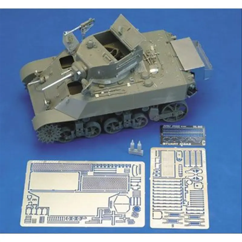 Royal Model: 1/35; Stuart M3 A3 Accessoire Snelle Levering