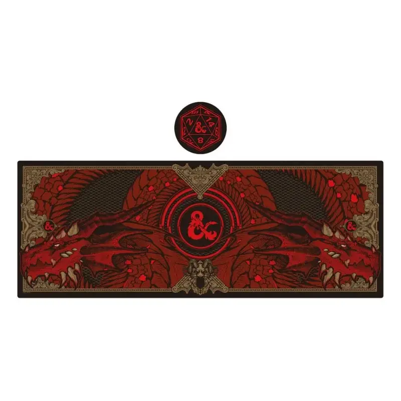 Dungeons & Dragons coated pad & Graphic coaster set Hete Deal