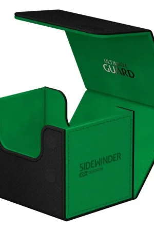 Ultimate Guard Sidewinder 100+ XenoSkin SYNERGY Black/Green Korting