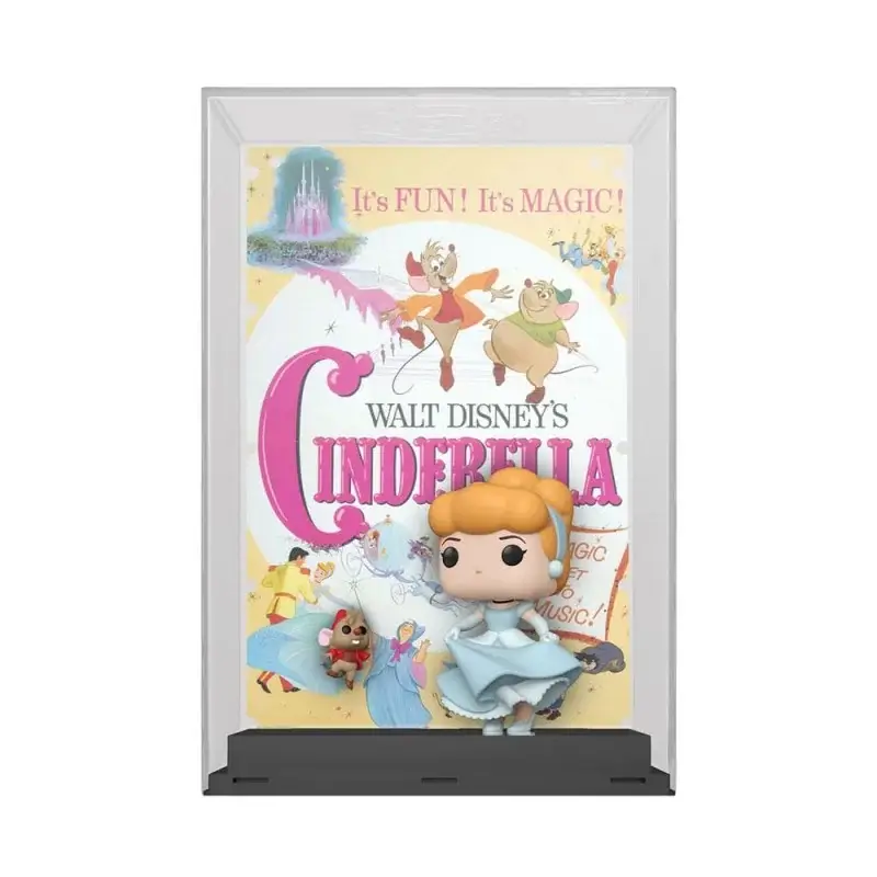 Meest Verkocht Disney's 100th Anniversary POP! Movie Poster and Cinderella 9cm