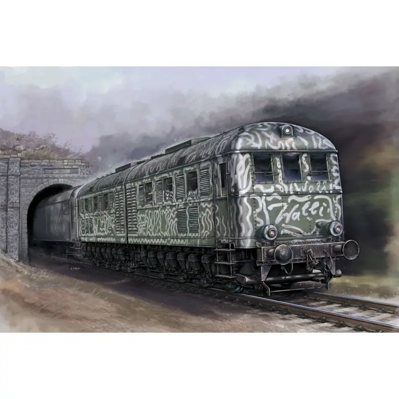 Wehrmachtslocomotief V188 Duitse dubbelmotorige diesellocomotief uit de Tweede Wereldoorlog Flitsaanbieding