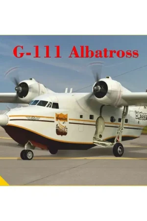 Grumman G-111 Albatross amfibievliegtuig Schaalmodel Op = Op