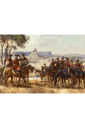 Finale Uitverkoop Britse Dragoons Figuren