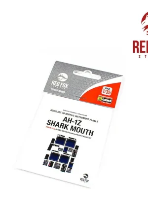 Snelle Levering Sticker Bell AH-1Z 'Shark Mouth' Quick Set 3D acryl instrumentenpaneel (ontworpen voor gebruik met Academy kits)