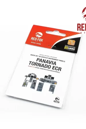 Sticker Panavia Tornado ECR Quick Set 3D instrumentenpaneel van acryl (ontworpen voor gebruik met Revell-kits) Nu Kopen