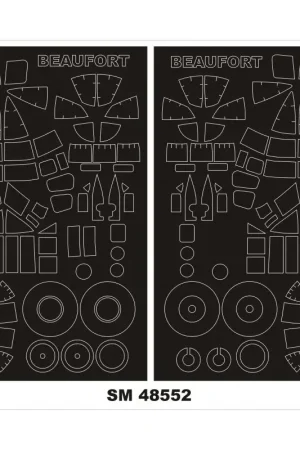 BRISTOL BEAUFORT Mk.I ontworpen voor gebruik met ICM-kits) (buiten, binnen) Accessoire Populair