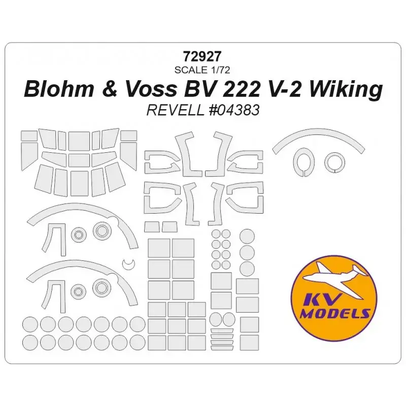Seizoensaanbieding Blohm & Voss BV-222V-2 Wiking (ontworpen voor gebruik met Revell- en Supermodel-kits) RV04383)